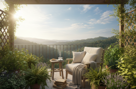Creating a Relaxing Reading Corner Outside Without Crowding the Space