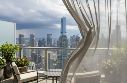 Can Hanging Curtains Survive Rain and Wind on High Floors?