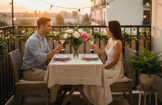 Tiny Outdoor Dining Ideas for Couples in Small Apartments